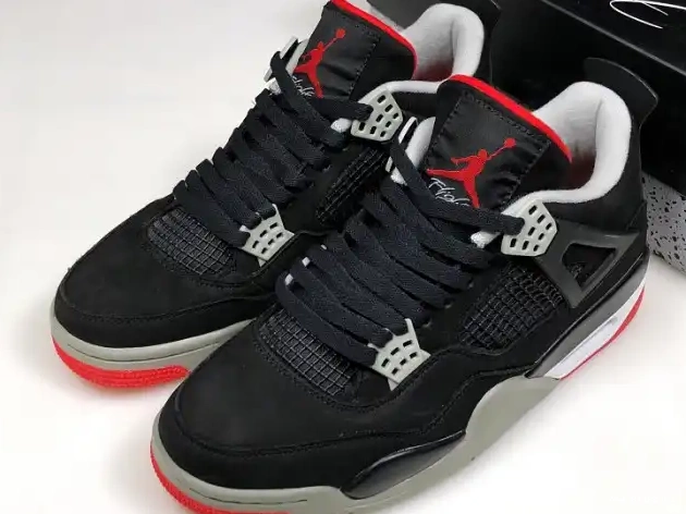 Chep Onekick JORDAN RETRO CEMENT 4 308497-060 BLACK 0404